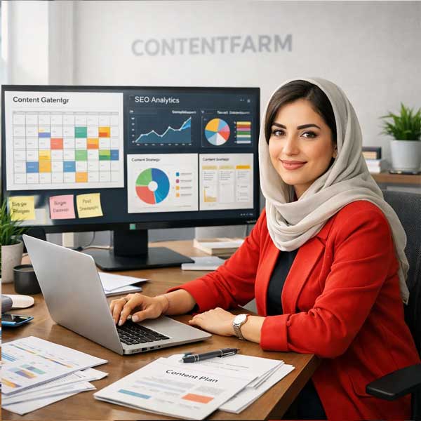 خدمات استراتژی و مدیریت محتوا مزرعه محتوا