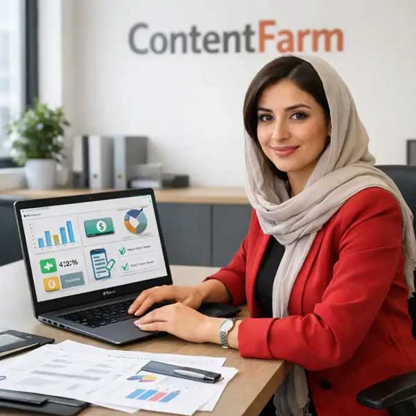 پشتیبانی مالی و تسویه حساب مزرعه محتوا
