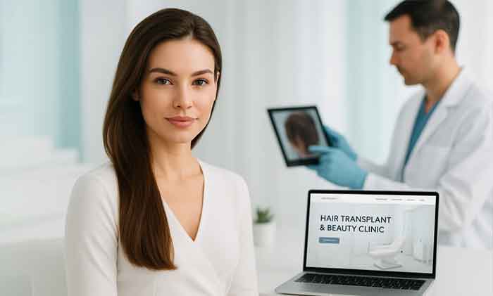 چرا کلینیک‌های کاشت مو و زیبایی به سایت نیاز دارند؟ مزرعه محتوا